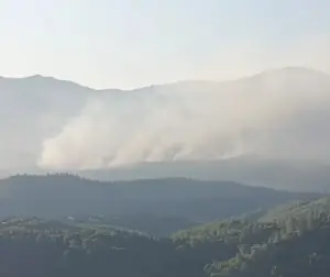 İzmir’de orman yangını sürüyor… Günün aydınlanmasıyla havadan müdahale yeniden başladı