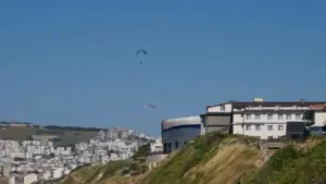 Sinop’ta yamaç paraşütü etkinliği