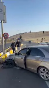 Mardin’de trafik kazası: 2 yaralı