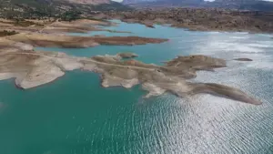 “Diyarbakır’ın Maldivleri” havadan görüntülendi