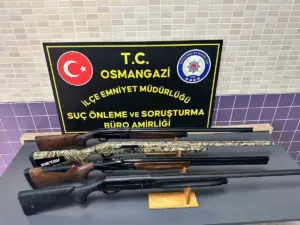 Bursa’da asker uğurlamasında havaya ateş açan 4 kişiden 2’si tutuklandı